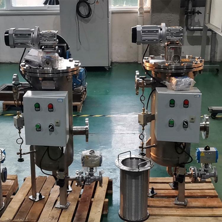 全自動(dòng)刷式自清洗過濾器 自清洗過濾器 DN50工業(yè)冷卻水過濾