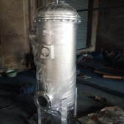 菲利特旋風(fēng)管道除水分離器DN80 PN16離心式除油除水分離器