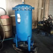 空壓機儲氣罐氣體除雜除水氣液分離器DN100 PN10精密油水分離器