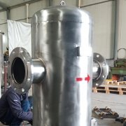 DN100 旋風(fēng)式氣液分離器汽水分離器 油水分離 處理量360立方/小...